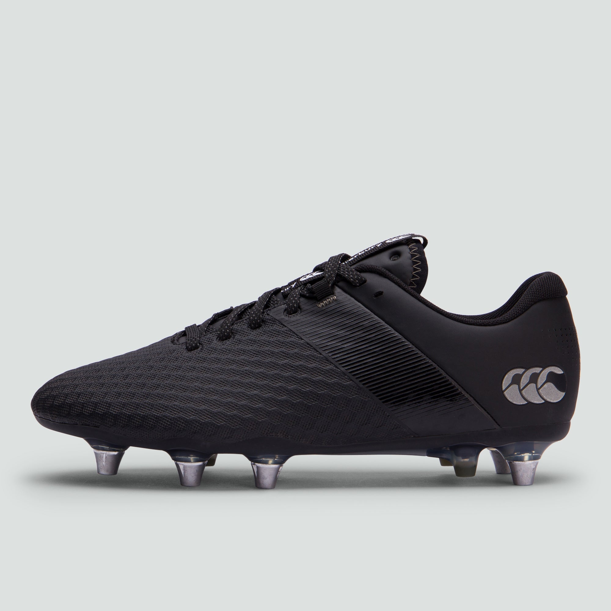 Adult Phoenix 3.0 Pro Soft Ground Boot Black/Silver | Canterbury