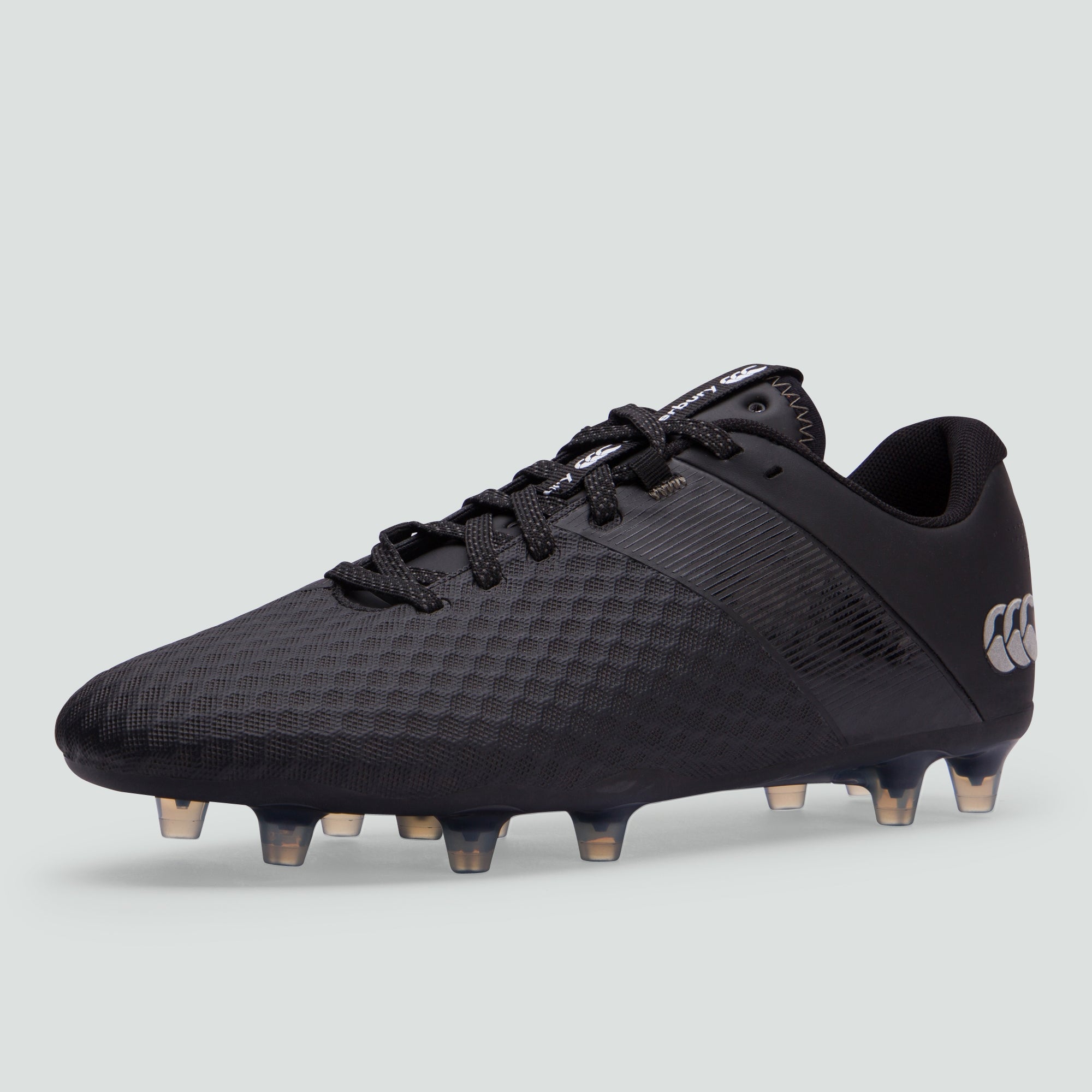 Adult Phoenix 3.0 Pro Firm Ground Boot Black/Silver | Canterbury