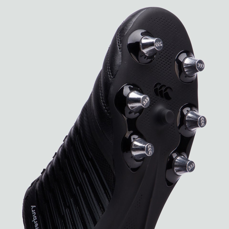 Adult Stampede 3.0 Soft Ground Boot Black/Grey