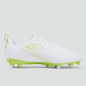 Adult Speed 3.0 Soft Ground Boot White/Green