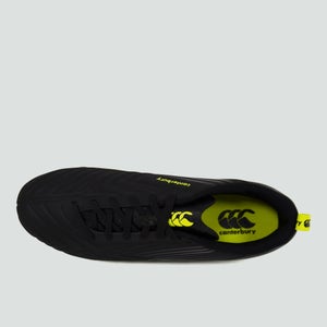 ADULT SPEED 3.0 SOFT GROUND BOOT BLACK/GREEN - 6