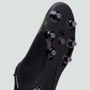 ADULT PHOENIX 3.0 FIRM GROUND BOOT BLACK/GREEN - 6