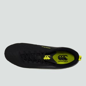 ADULT SPEED 3.0 FIRM GROUND BOOT BLACK/GREEN - 6