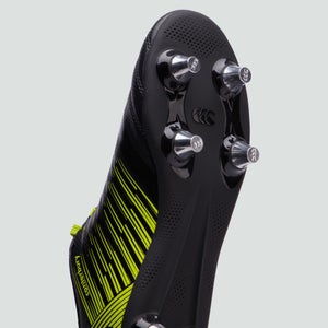 Junior Unisex Stampede 3.0 Soft Ground Boot Black/Green