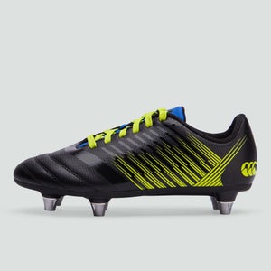 Junior Unisex Stampede 3.0 Soft Ground Boot Black/Green