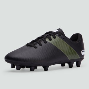 Junior Unisex Phoenix 3.0 Firm Ground Boot Black/Green