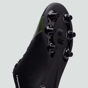 Junior Unisex Phoenix 3.0 Firm Ground Boot Black/Green