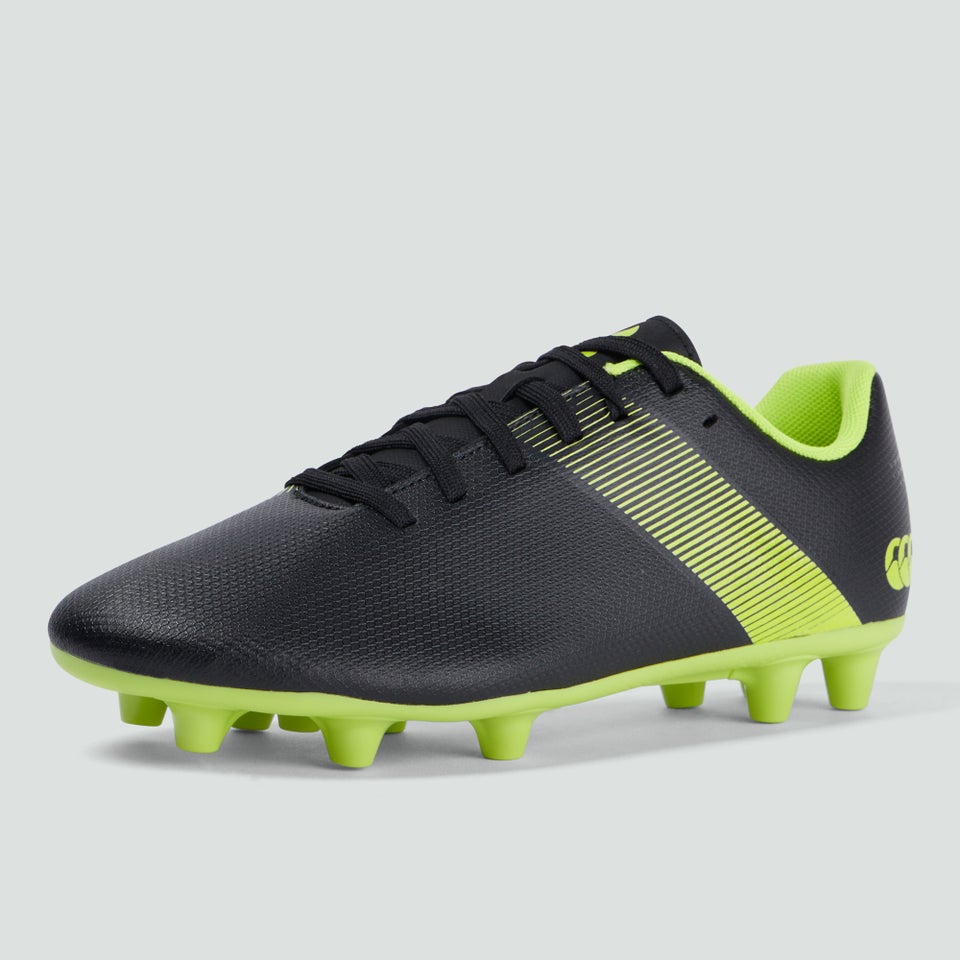 Junior Unisex Phoenix 3.0 Firm Ground Boot Black/Green
