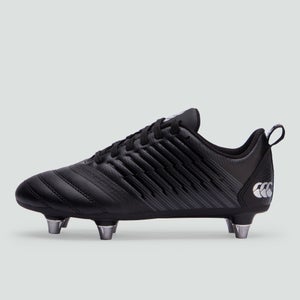 Junior Unisex Stampede 3.0 Plus Soft Ground Boot Black/Grey