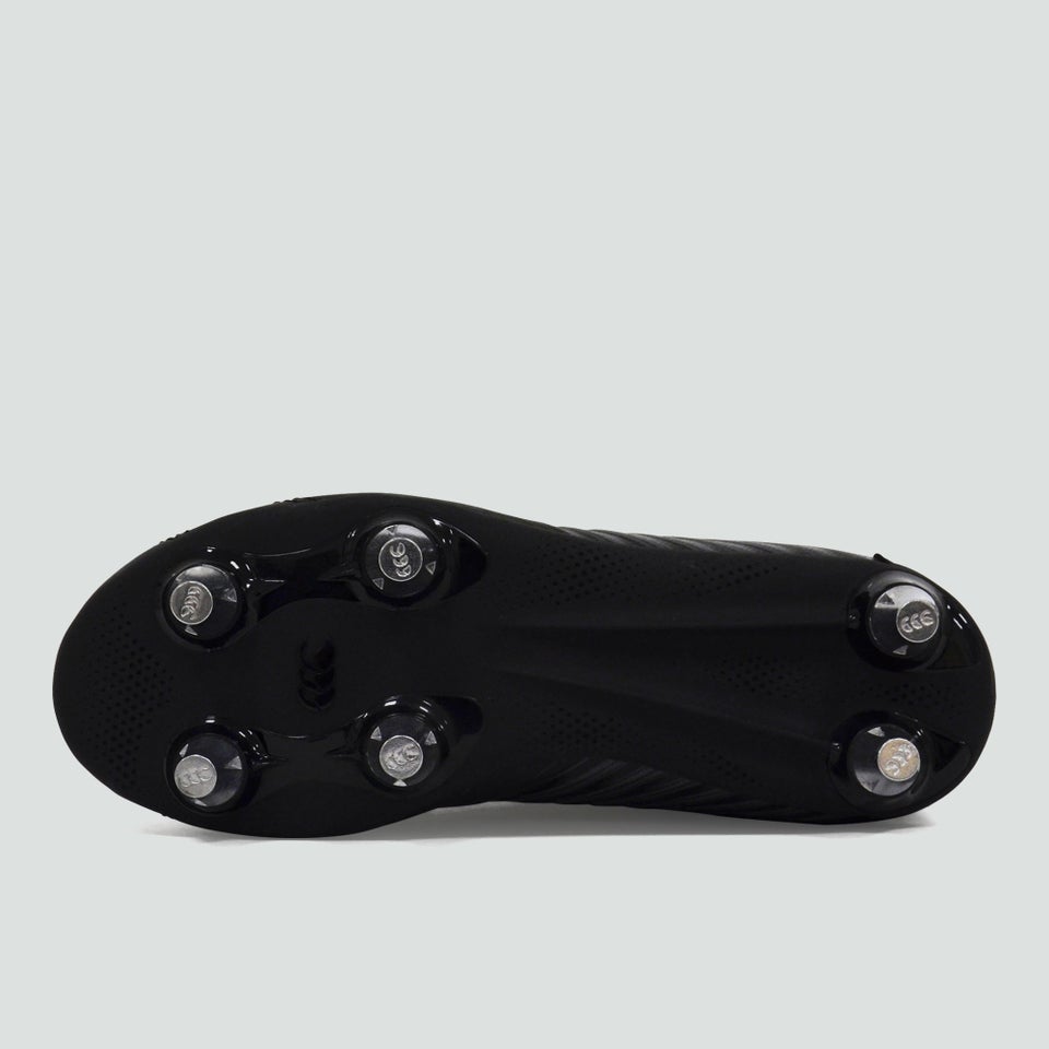 Junior Unisex Stampede 3.0 Plus Soft Ground Boot Black/Green