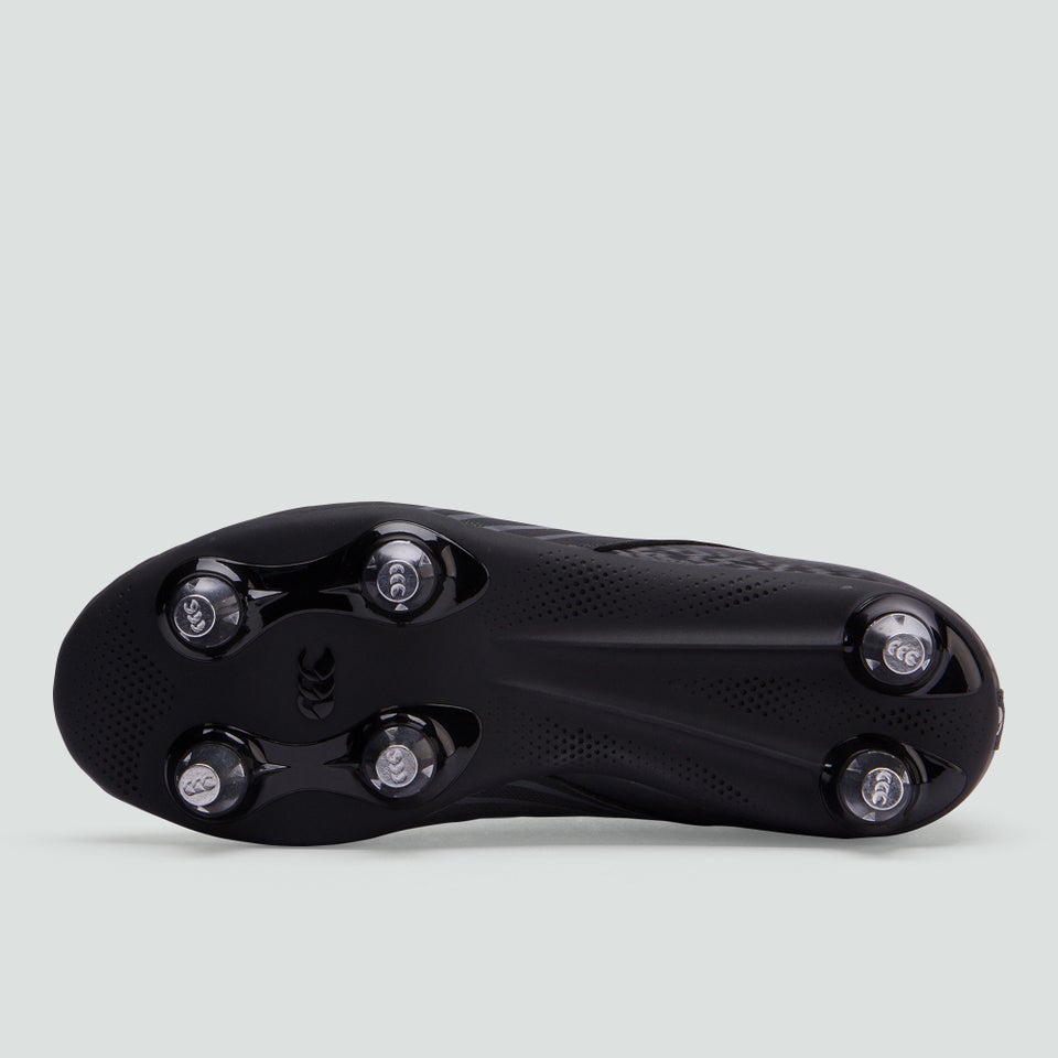 Junior Unisex Speed 3.0 Plus Soft Ground Boot Black/Grey