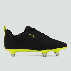 Junior Unisex Speed 3.0 Plus Soft Ground Boot Black/Green