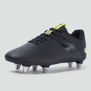 Junior Unisex Phoenix 3.0 Plus Soft Ground Boot Black/Green