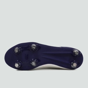 Junior Unisex Phoenix 3.0 Pro Soft Ground Boot White/Blue