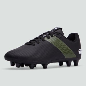 Junior Unisex Phoenix 3.0 Plus Firm Ground Boot Black/Green