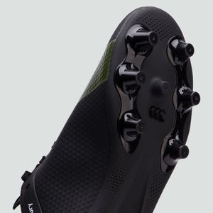 JUNIOR UNISEX PHOENIX 3.0 PLUS FIRM GROUND BOOT BLACK/GREEN - 13