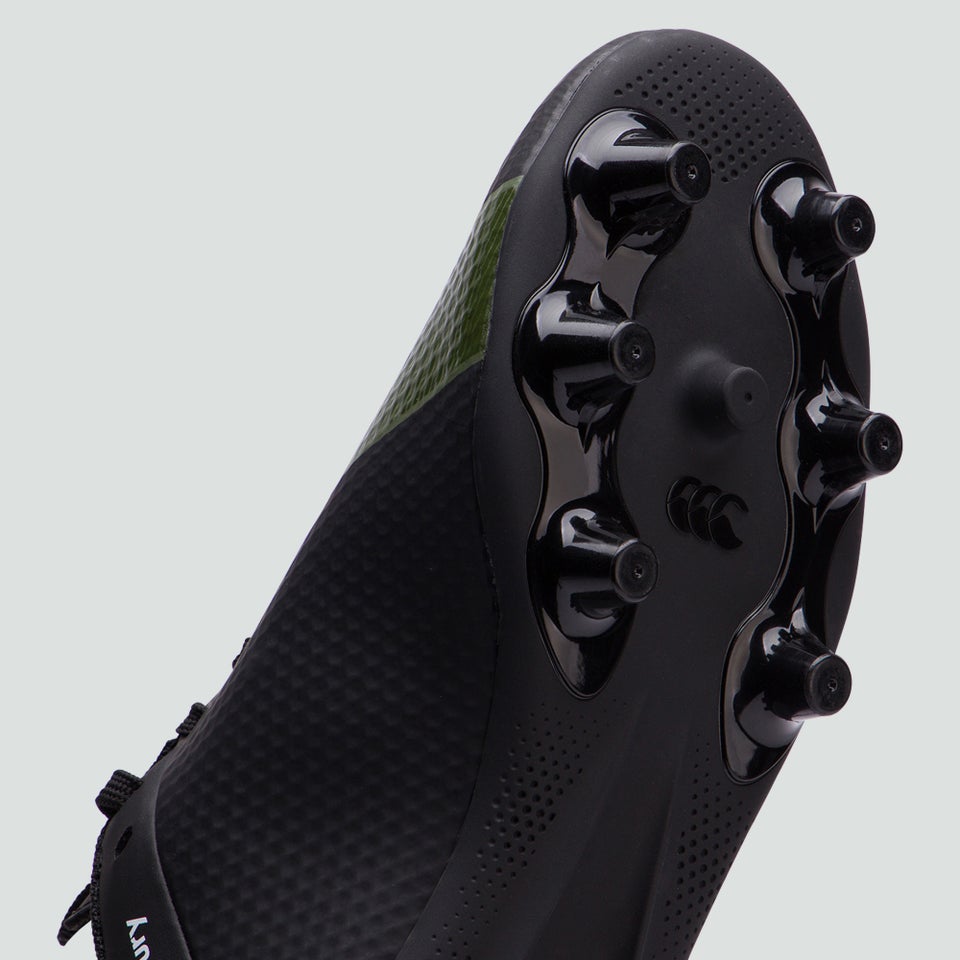 Junior Unisex Phoenix 3.0 Plus Firm Ground Boot Black/Green