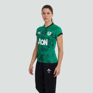 WOMENS IRELAND TEAM HOME PRO JERSEY GREEN - 8
