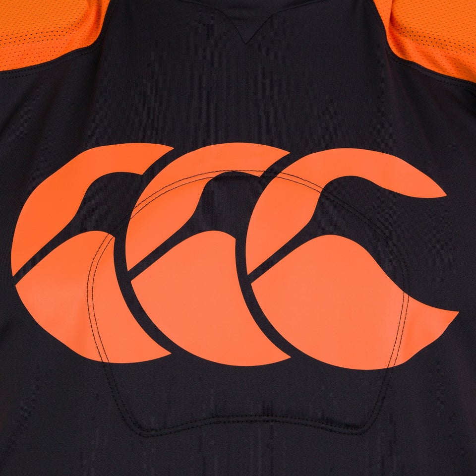 CANTERBURY VAPODRI RAZE VEST AM BLACK/ORANGE