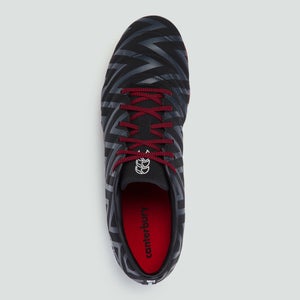 Adult Phoenix 2.0 Soft Ground Boot Black/Flag Red