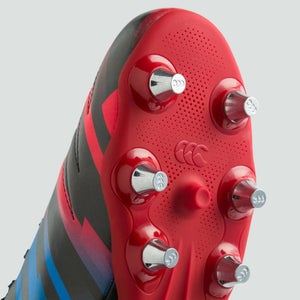 Adult Stampede 2.0 Soft Ground Boot Black/Red/Blue