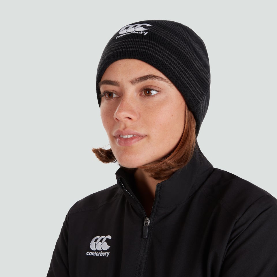 CANTERBURY CANTERBURY BEANIE BLACK/WHITE