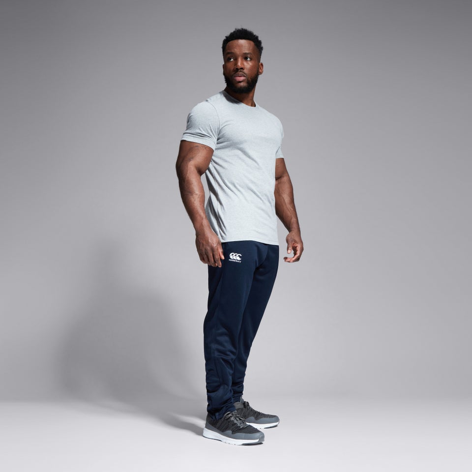 MENS TAPERED POLYKNIT PANT NAVY