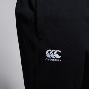 MENS TAPERED POLYKNIT PANT BLACK