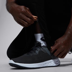 MENS TAPERED POLYKNIT PANT BLACK