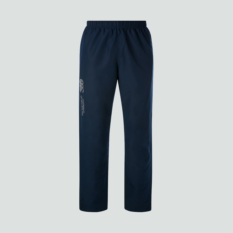 Mens Tapered Open Hem Stadium Pant Navy