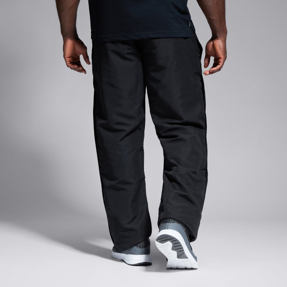 Mens Open Hem Stadium Pant Black