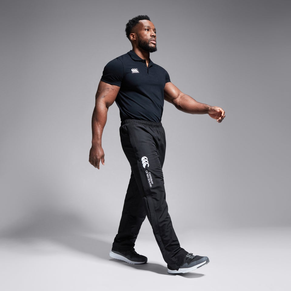 Mens Open Hem Stadium Pant Black