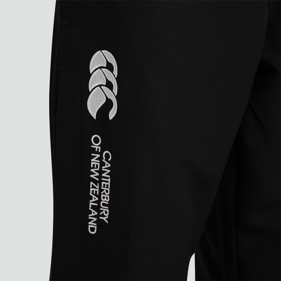 MENS CUFFED HEM STADIUM PANT BLACK