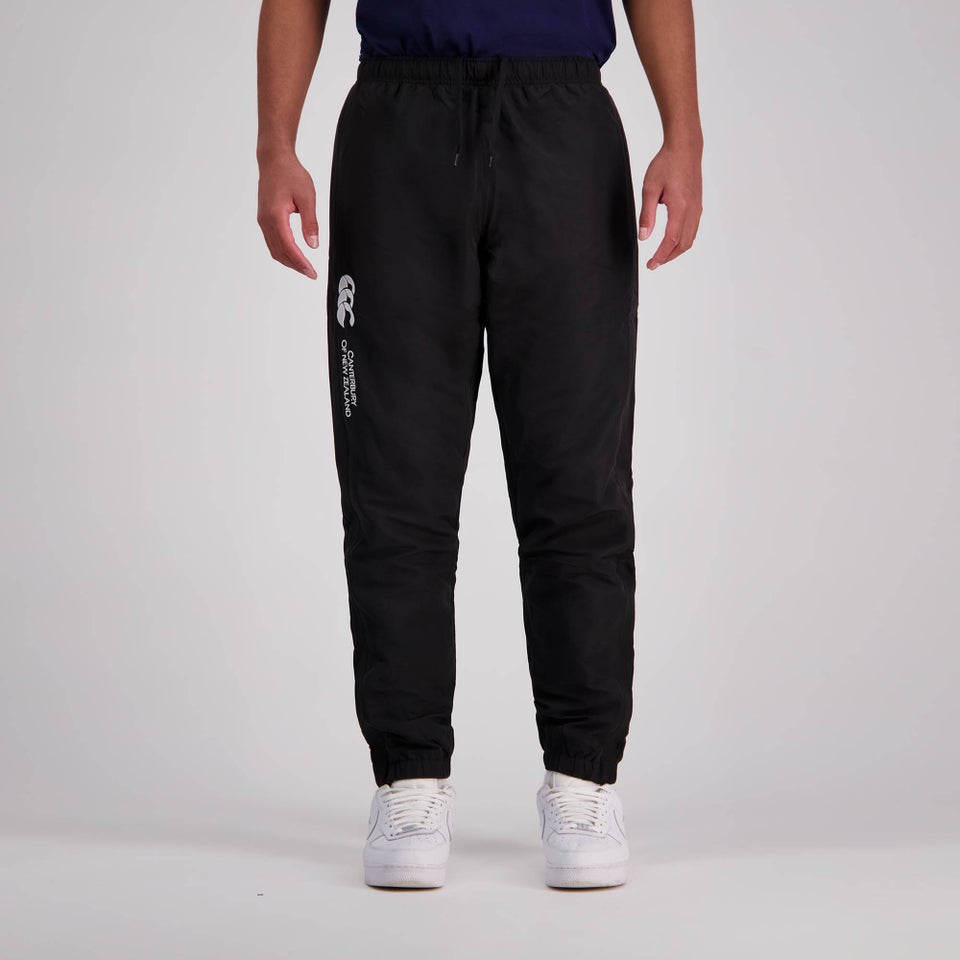 MENS CUFFED HEM STADIUM PANT BLACK