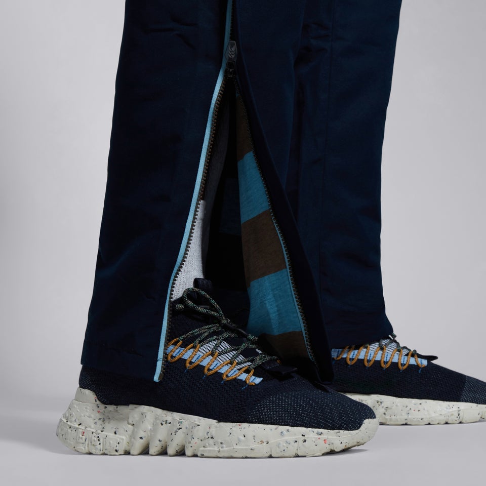 Mens Uglies Open Hem Stadium Pant Navy