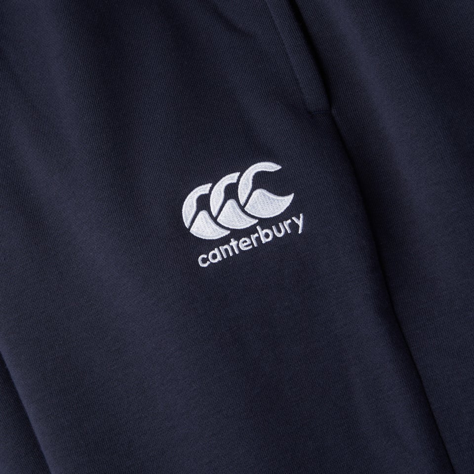 Mens Tapered Fleece Cuffpant Navy