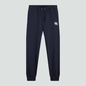 Mens Tapered Fleece Cuffpant Navy