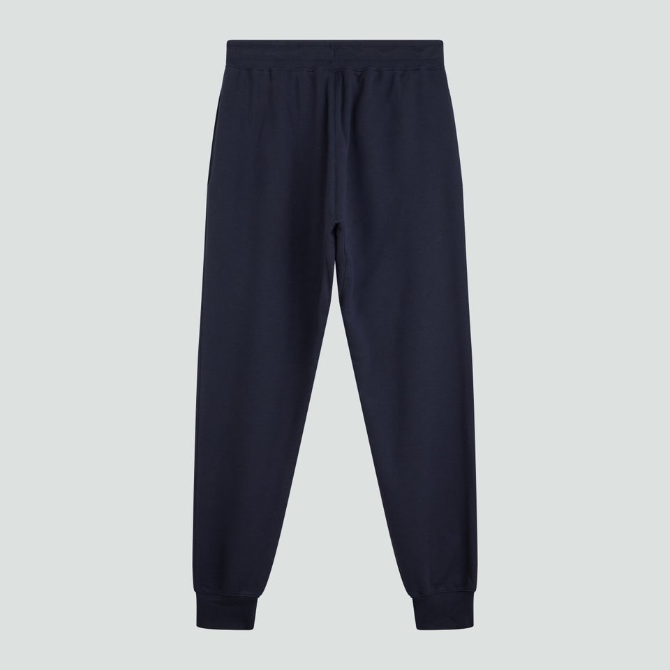 Mens Tapered Fleece Cuffpant Navy