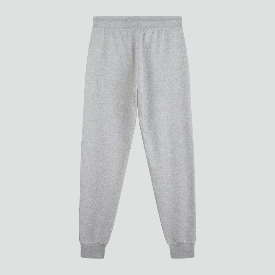 Mens Tapered Fleece Cuffpant Grey