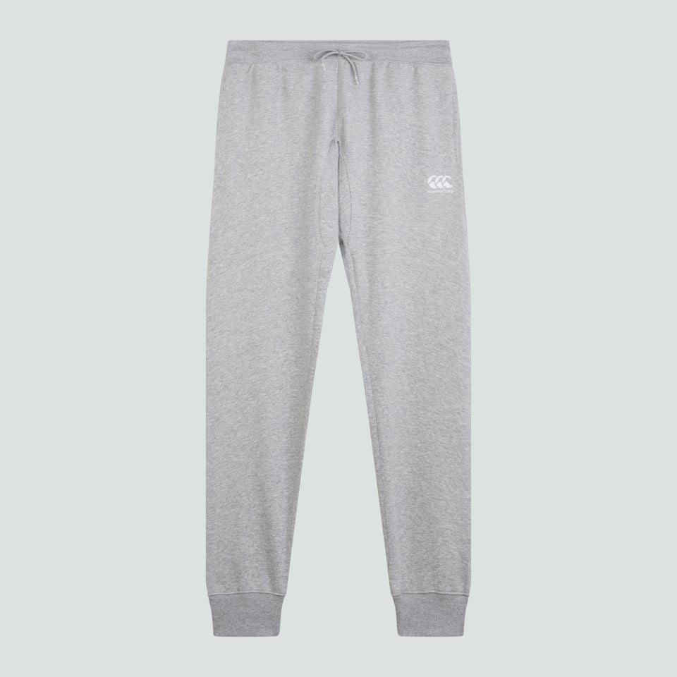 Mens Tapered Fleece Cuffpant Grey