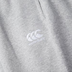 Mens Tapered Fleece Cuffpant Grey