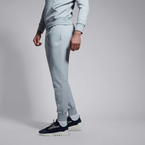 Mens Tapered Fleece Cuffpant Grey