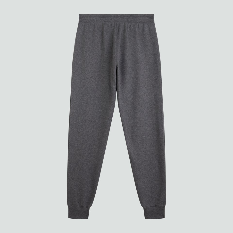 Mens Tapered Fleece Cuffpant Grey