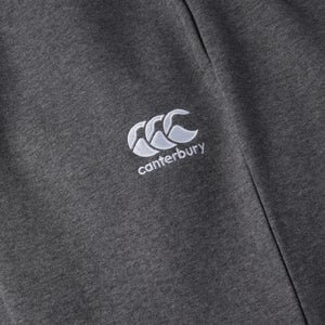 CANTERBURY TAPERED FLEECE CUFFPANT CHARCOAL MARL