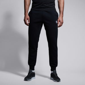 CANTERBURY TAPERED FLEECE CUFFPANT BLACK