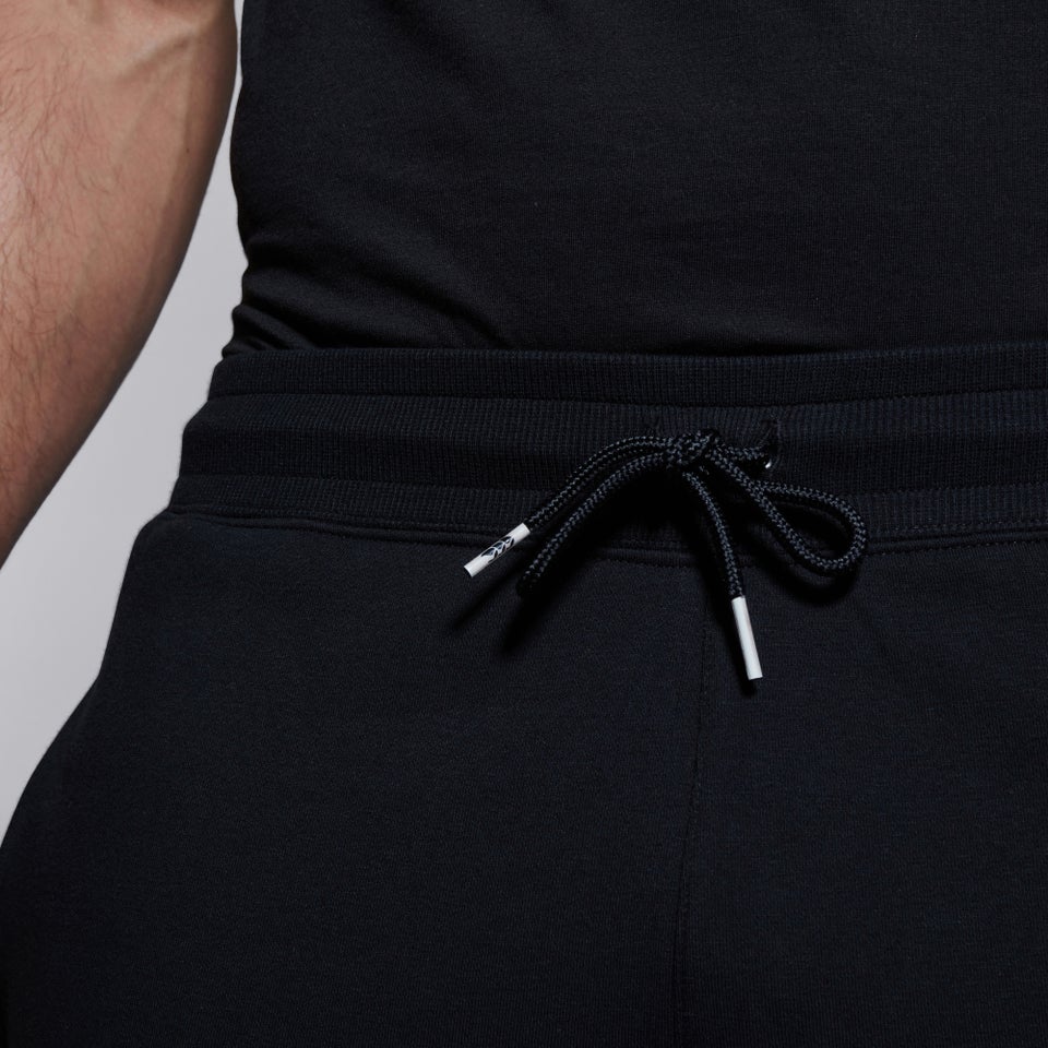 CANTERBURY TAPERED FLEECE CUFFPANT BLACK