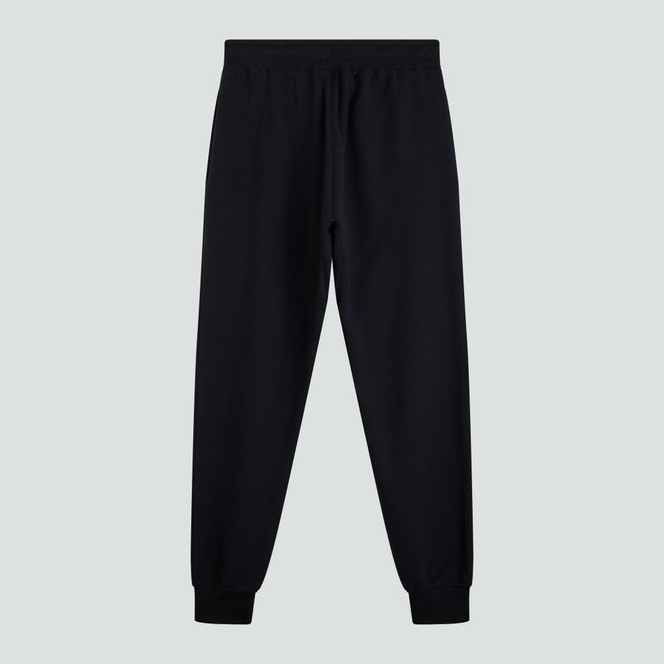CANTERBURY TAPERED FLEECE CUFFPANT BLACK