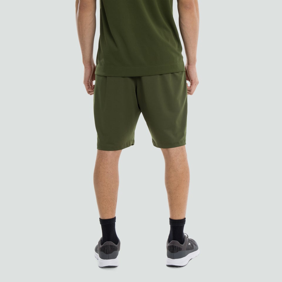 Mens Vapodri Poly Shorts Green