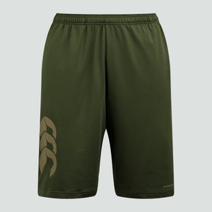 Mens Vapodri Poly Shorts Green