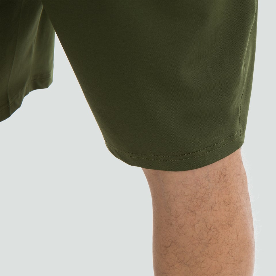 Mens Vapodri Poly Shorts Green